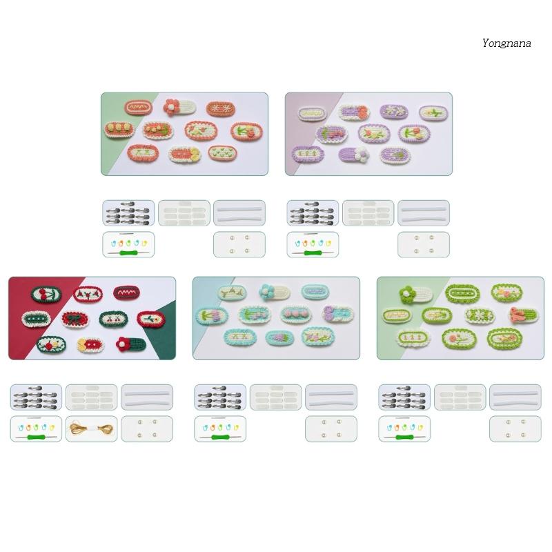 Kẹp Tóc Đan Móc Thủ Công Thời Trang Cho Nữ