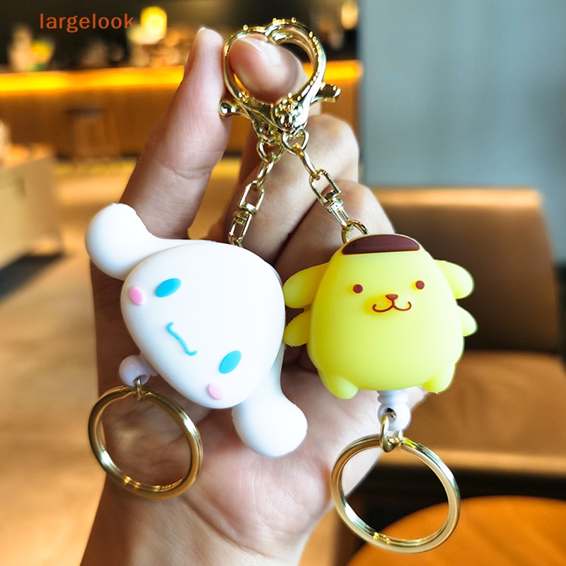 Móc Khóa Hình Mèo Kitty Kuromi My Melody Cinnamoroll Dễ Thương