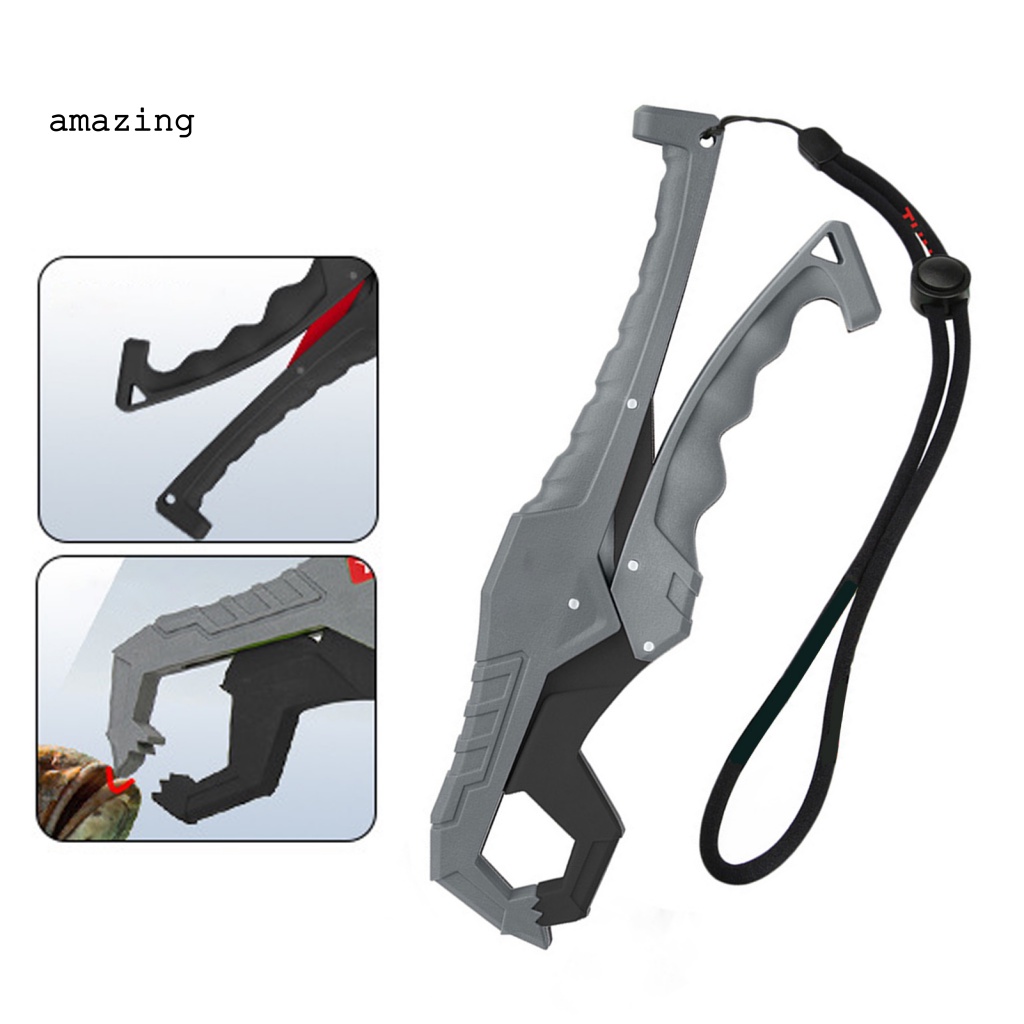 Kìm Kẹp Miệng Cá Bằng Sợi Thủy Tinh Chống Nước Có Dây Đeo Tiện Dụng