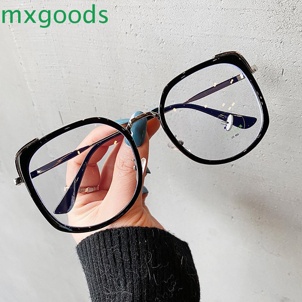 Mắt Kính Gọng Nhựa Trong Suốt Chống Ánh Sáng Xanh Phong Cách Retro Dành Cho Nam Nữ