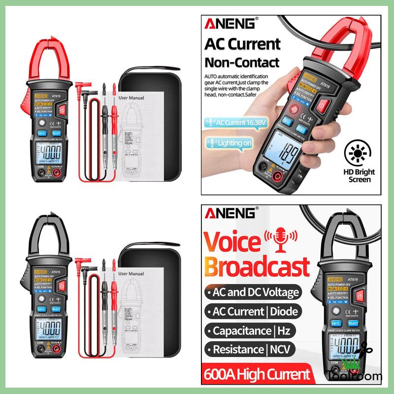 Đồng Hồ Vạn Năng Kỹ Thuật Số Cầm Tay Màn Hình LCD Chuyên Nghiệp