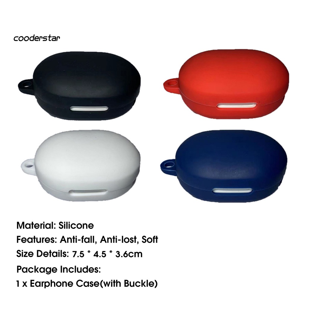 Vỏ Bảo Vệ Hộp Sạc Tai Nghe Haylou GT7 Bluetooth Nhiều Màu Có Khóa Cài
