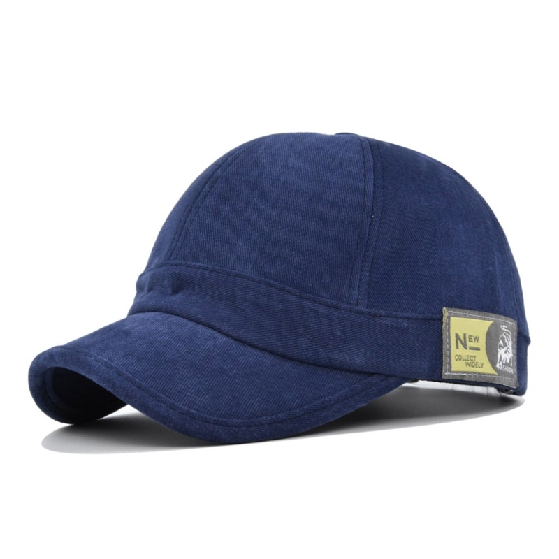 [CH *] Mũ Bóng Chày Unisex Vành Ngắn Vành Cong Điều Chỉnh Được Phong Cách Cổ Điển Cho Nam Và Nữ