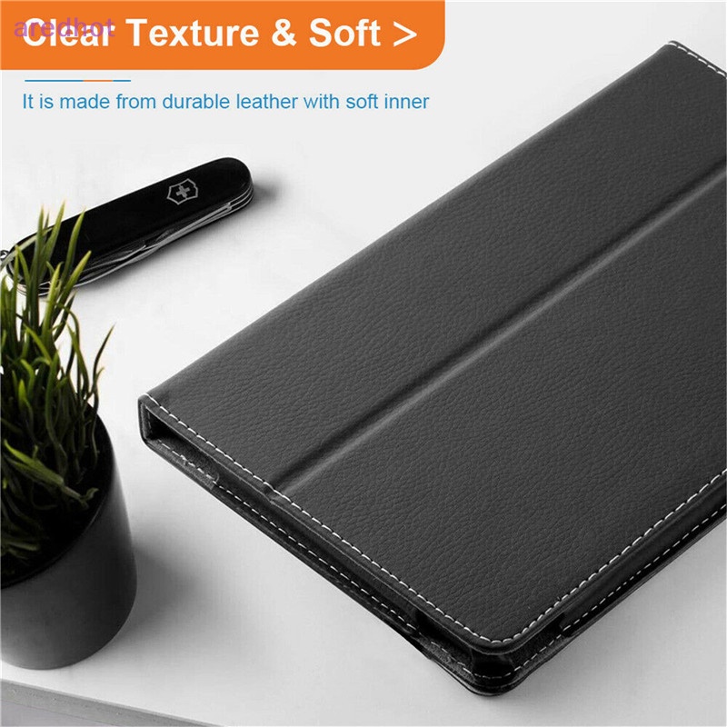 Bao Da Máy Tính Bảng PU Nắp Lật Có Thể Làm Giá Đỡ Cho Amazon Kindle Fire HD 7 8 10 ALL 2015-2019 Mới