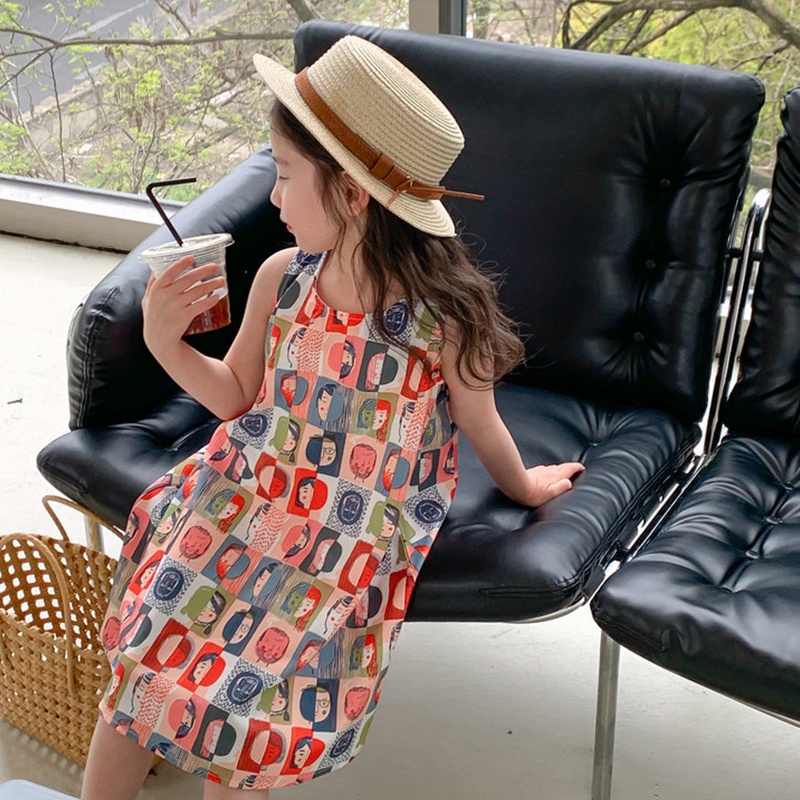 Đầm Công ChúA MùA Hè Dễ Thương Cho Bé GáI (1-6 TuổI)