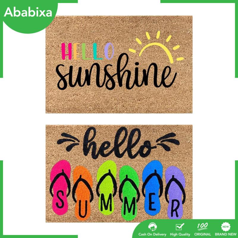 [Ababixa] Thảm Cao Su Chống Trượt Lót Sàn Nhà Tắm / Phòng Ngủ / Gara / Văn Phòng Trang Trí Dễ Lau Chùi