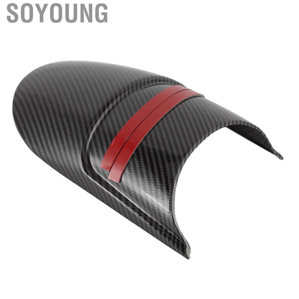 Soyoung Front Wheel Mudguard Extension  Front Mudguard Rear  Temperature Resistant Carbon Fiber Style  for Motorcycle