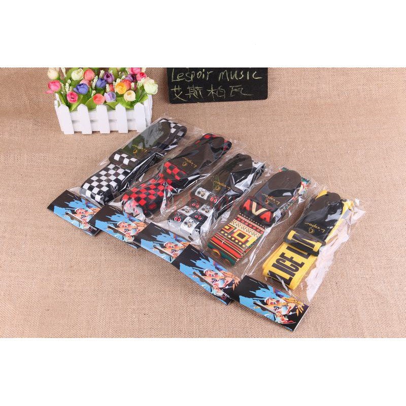 Dây Đeo Đàn guitar 1-20 Họa Tiết Dễ Thương