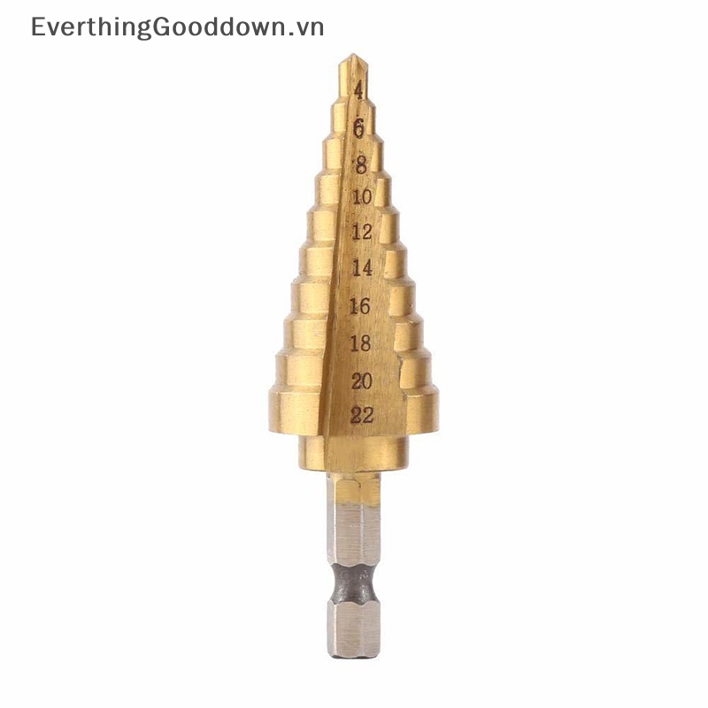 Mũi Khoan Lỗ Hình Nón 4-22MM HSS Chất Lượng Cao