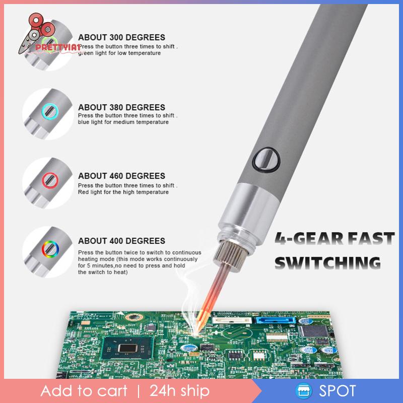 Bộ Bút Hàn Điện Chuyên Dụng Prettyia1 Dùng Trong Sửa Chữa Trang Sức