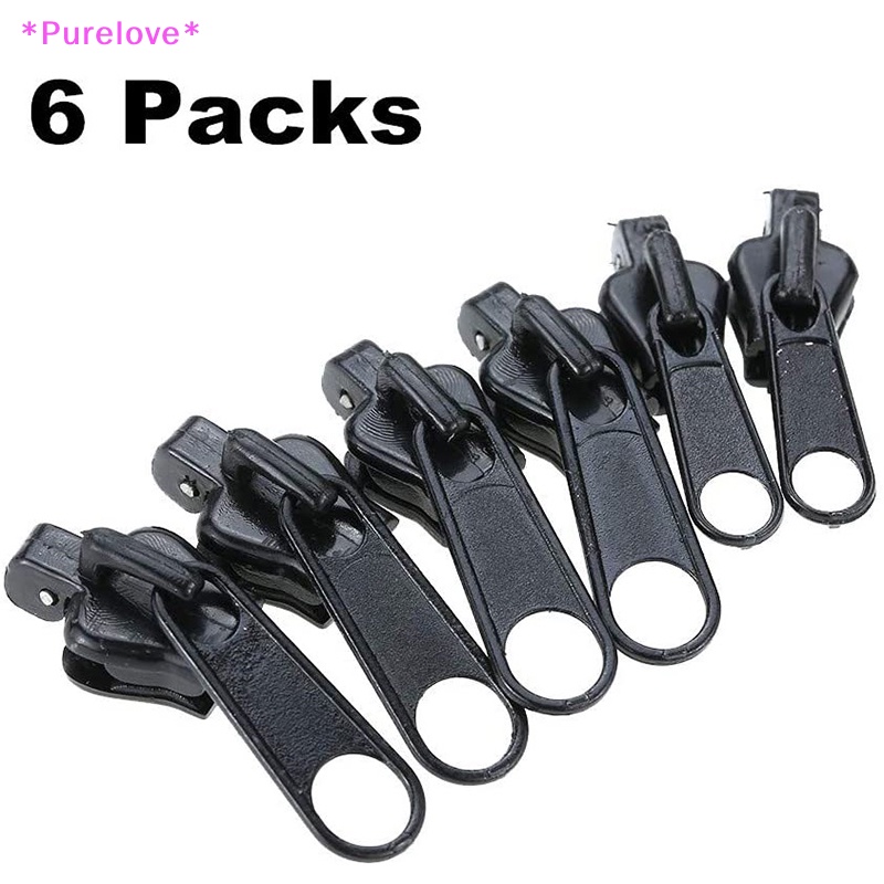 Set 6 Khóa Kéo Thay Thế Chuyên Dụng Cho May Vá DIY Mới