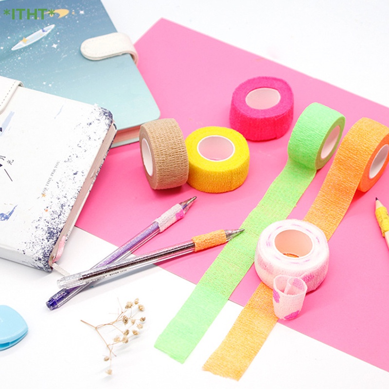 Băng Quấn Bảo Vệ Ngón Tay Tự Dính Bằng Vải Không Dệt Bảo Vệ Cho Học Sinh Mới