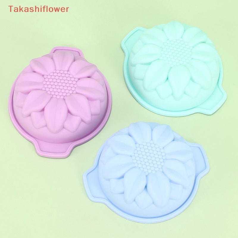 1 Khuôn Silicone Làm Bánh Hình Hoa Hướng Dương DIY