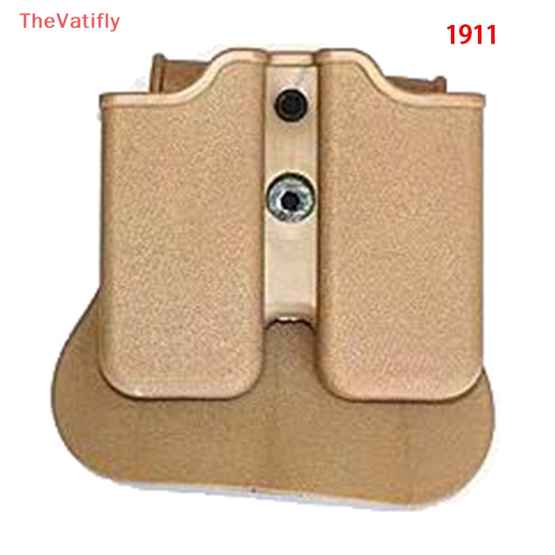 Túi Đựng Tạp Chí Đôi 9mm Chuyên Dụng Cho Glock 17 Beretta M9 M92 Colt 1911 Hung Universal 9mm. 40 Mag