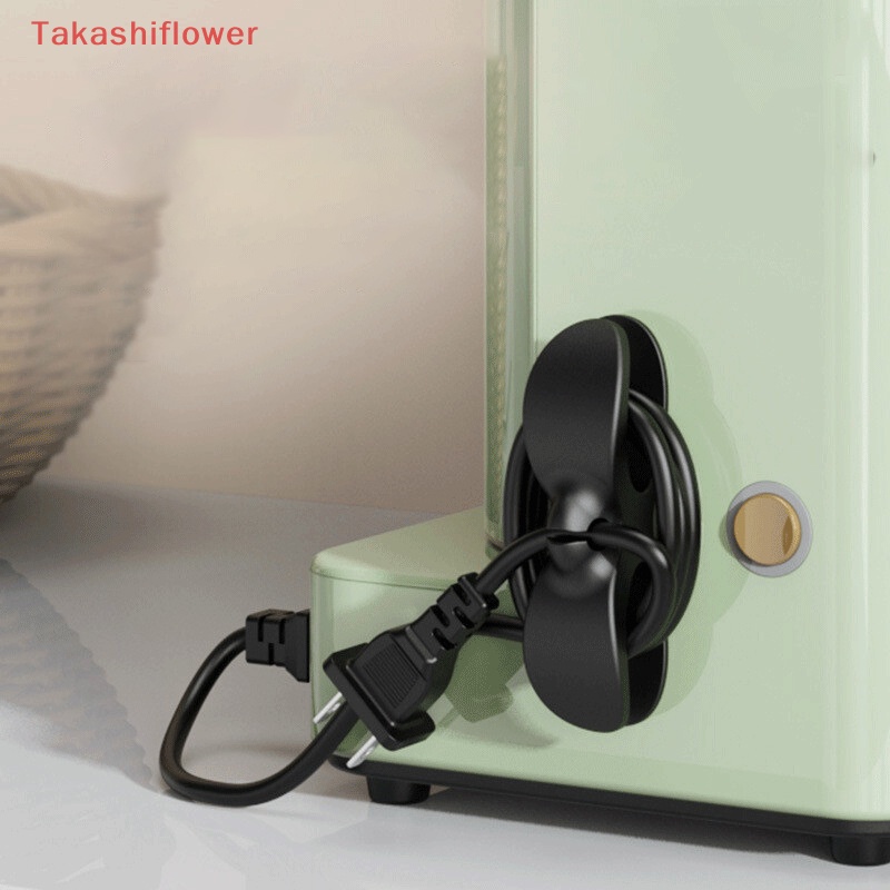 Dụng Cụ Quấn Dây Điện Tự Dính Thông Dụng Sắp Xếp Gọn Gàng Cho Nhà Bếp (Takashiflower)