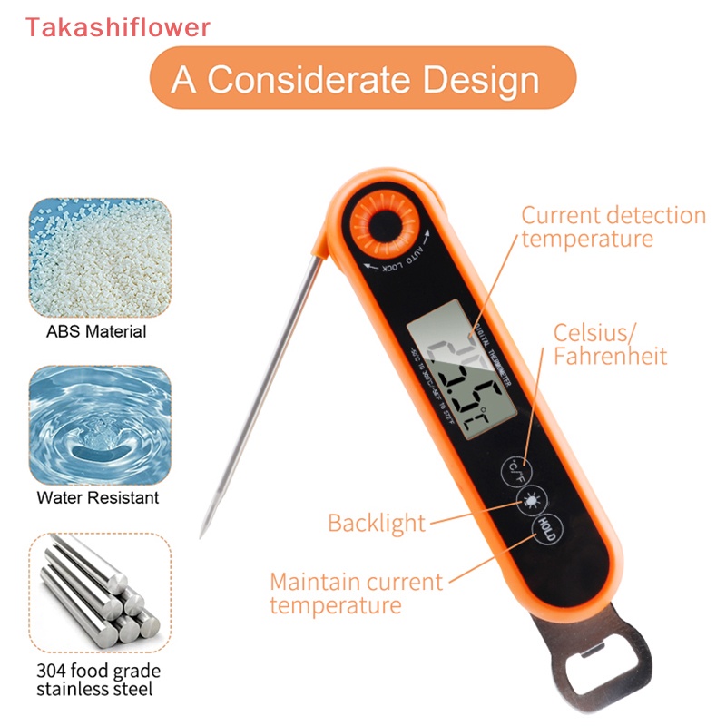 Nhiệt Kế Kỹ Thuật Số Chống Thấm Nước Chuyên Dụng Cho Nấu Ăn