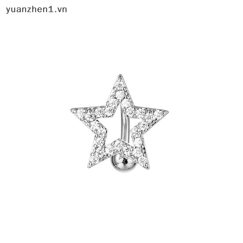 Khuyên Rốn Đính Đá Zircon Thời Trang Cho Nữ