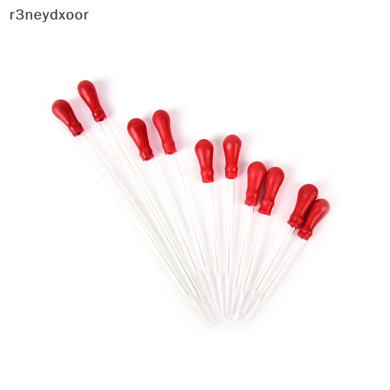2 cái đầu cao su thủy tinh Pipet ống nhỏ giọt phòng thí nghiệm thủy tinh công cụ cho thú y kiểm tra [VN]