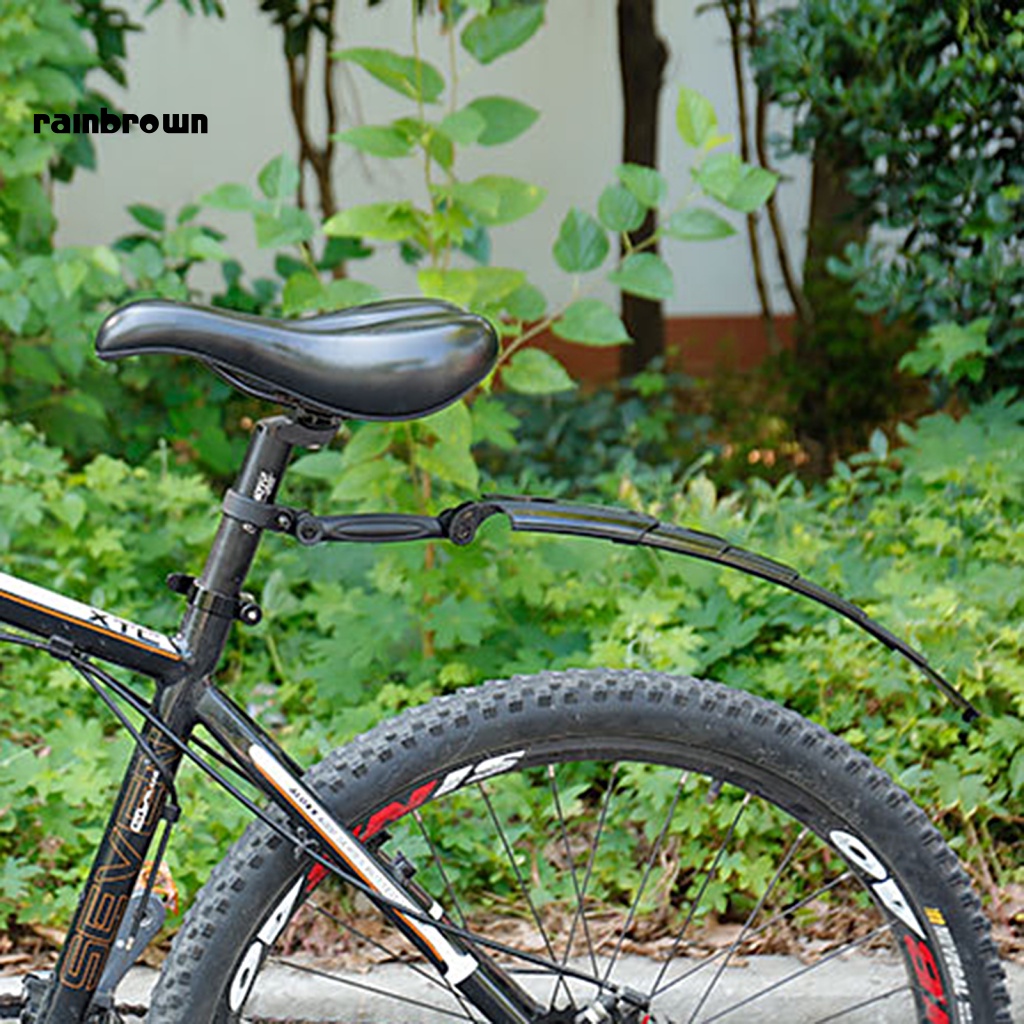 FENDER 1 Bộ Dè Chắn Bùn Trước Và Sau Bằng Nhựa Cho Xe Đạp MTB