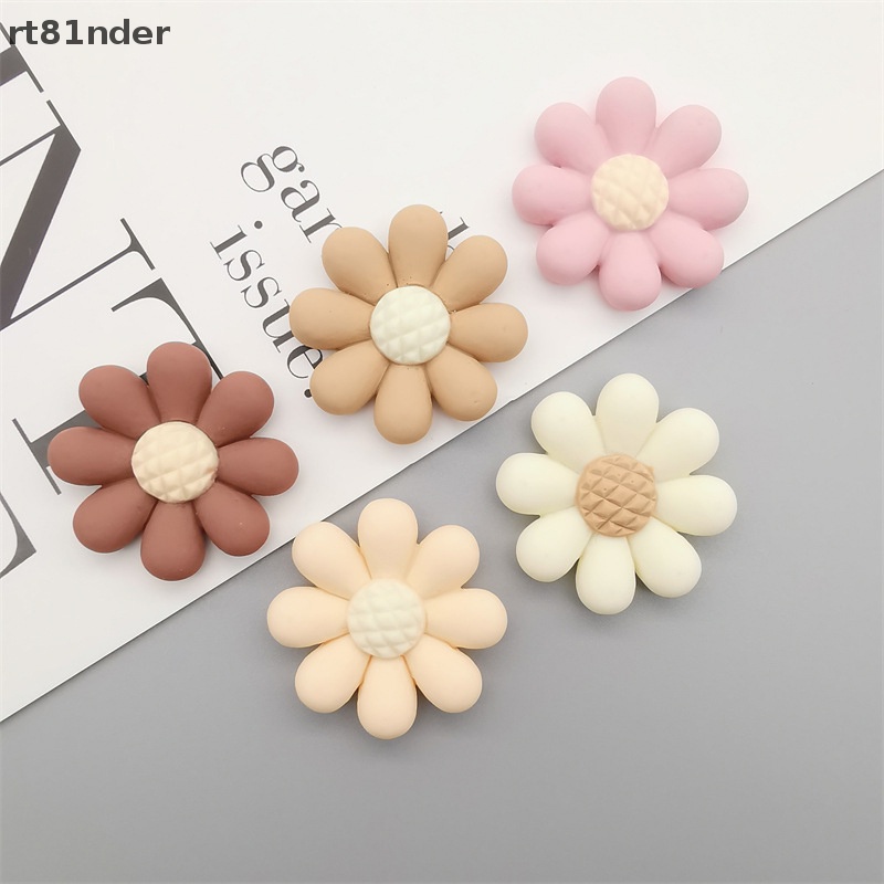 Rt Set 10 Kẹp Tóc Hình Hoa Hướng Dương Nhiều Màu Sắc Chất Lượng Cao DIY