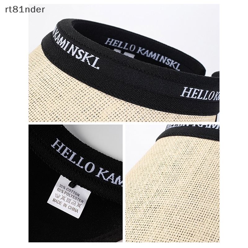 Mũ Cói Chống Nắng Đi Biển Hở Chóp Gấp Gọn Được Hợp Thời Trang