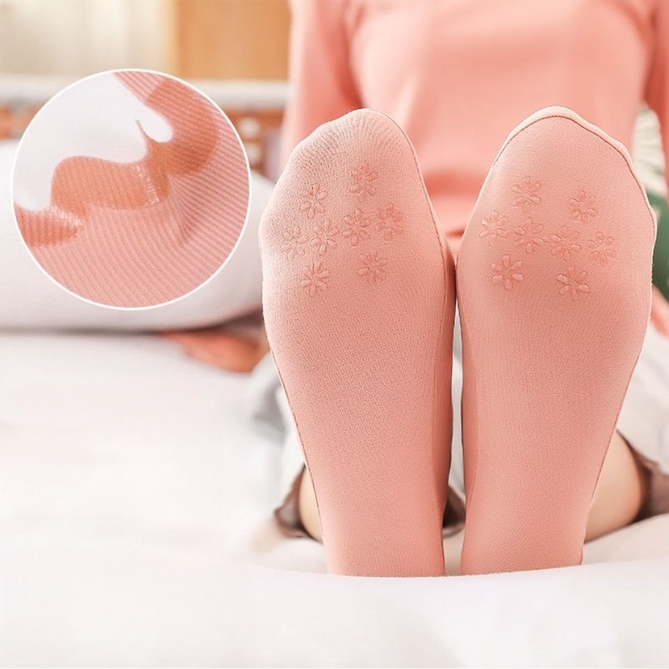 Vớ Thuyền Bằng Lụa Lạnh Siêu Mỏng Chống Trượt Thoáng Khí Thời Trang Mùa Hè Cho Nữ