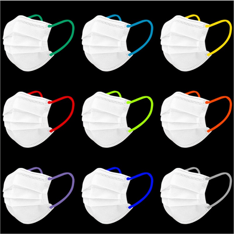 Khẩu Trang Chống Nắng Màu Trắng Thiết Kế Độc Đáo Dùng Một Lần Cho Cặp Đôi