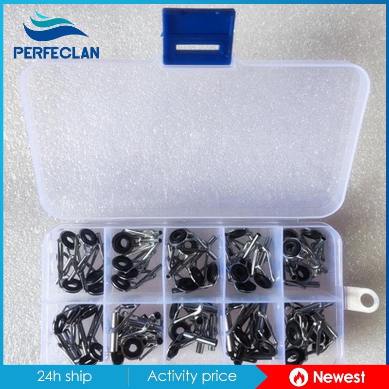 [Perfeclan] Set 50 Phụ Kiện Dẫn Cần Câu Cá 10 Kích Cỡ