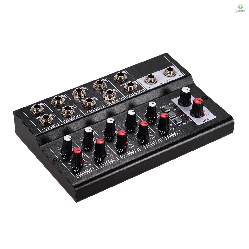 Bộ Trộn Âm Thanh Kỹ Thuật Số 10 Kênh Cho DJ Network Live Karaoke  MIX5210 10 Kênh