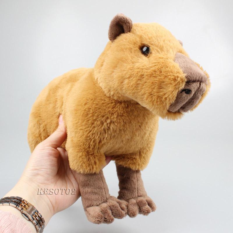 Búp Bê Nhồi Bông Capybara Mềm Mại Trang Trí Phòng Bé 2 Tuổi