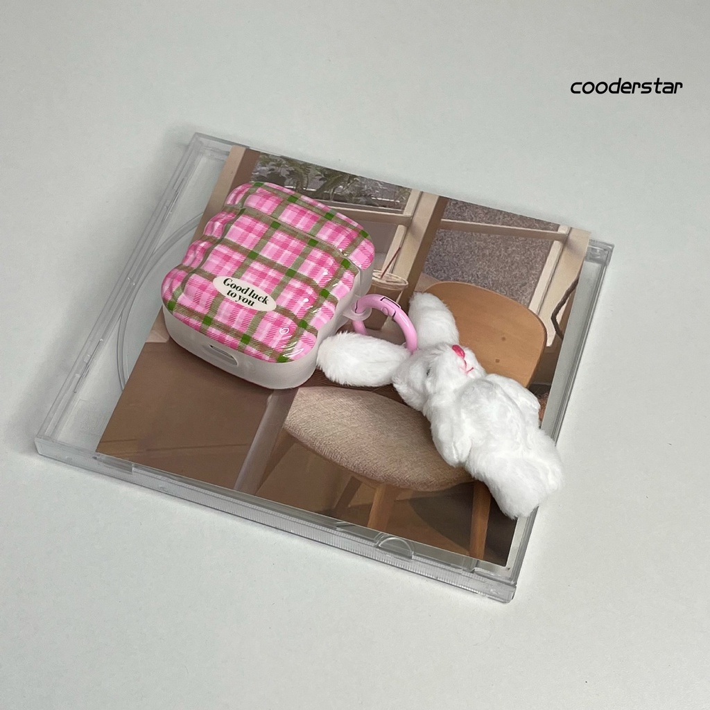 Vỏ Bảo Vệ Hộp Sạc Tai Nghe Bluetooth AirPods 1 / 2 Bằng TPU Chống Sốc Hình Thỏ Phục Sinh Dễ Thương Kèm Móc Treo Tiện Dụng