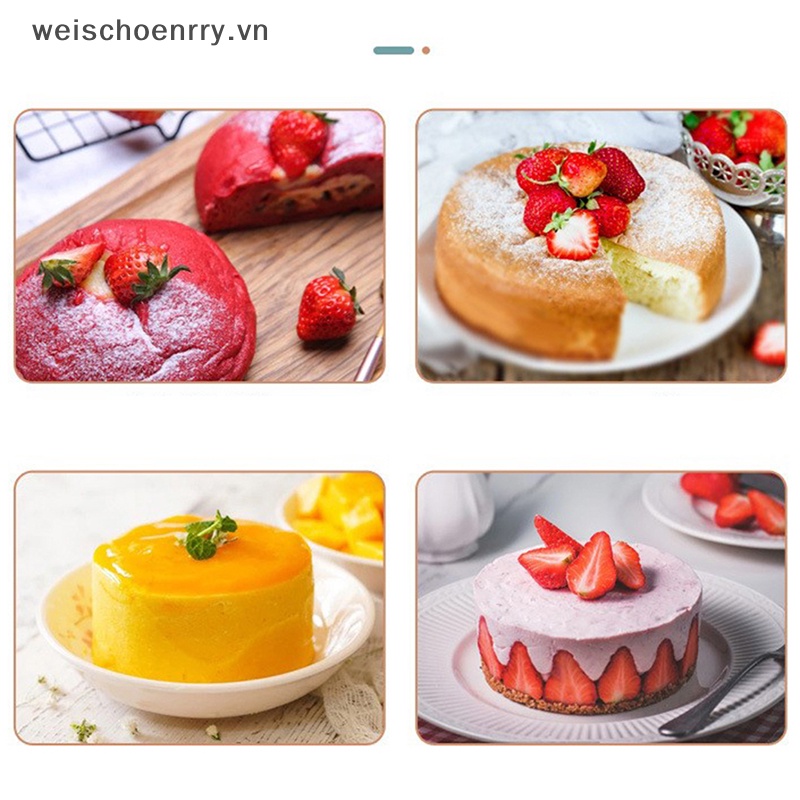 Khuôn Silicone Làm Bánh Hình Tròn Tiện Dụng