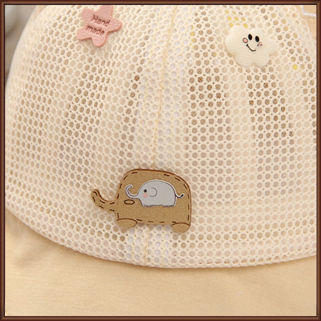Mũ Lưỡi Trai Chống Nắng In Họa Tiết Hoạt Hình Dễ Thương Thời Trang Mùa Hè Cho Bé Trai Và Gái Từ 8-24 Tháng