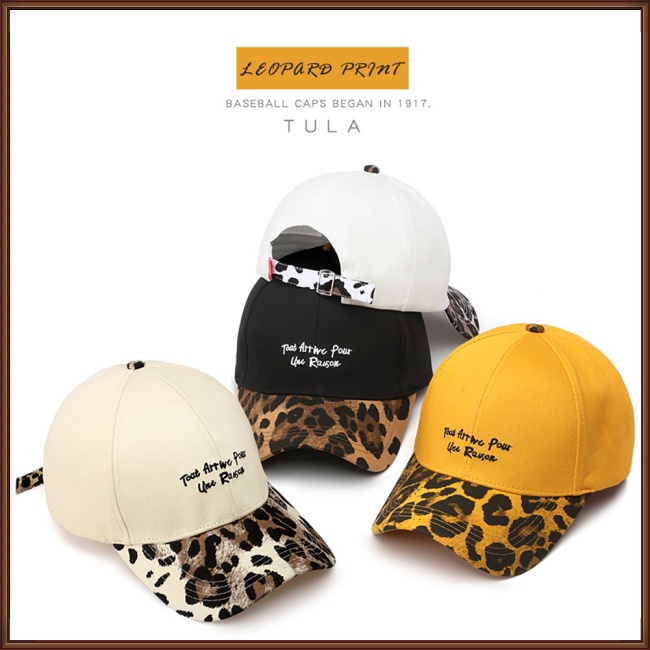 Mũ Lưỡi Trai Họa Tiết Da Báo Thời Trang Cho Nam Và Nữ