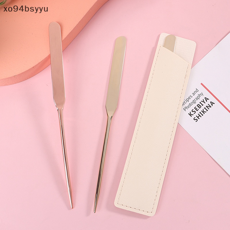 1 Cây Đánh Phấn Nền Trang Điểm Hai Đầu Bằng Thép Không Gỉ Xo94Bsyu