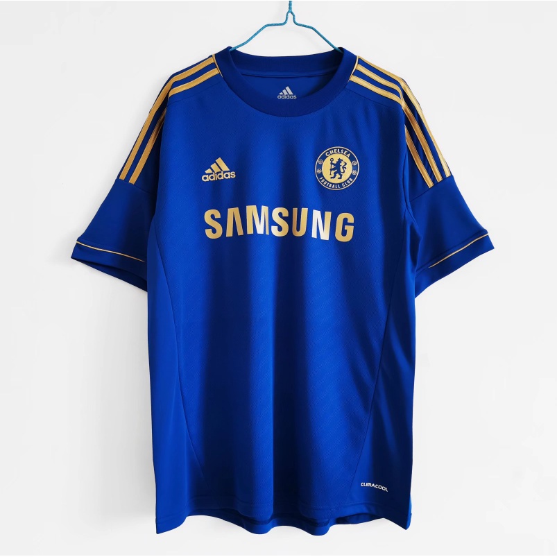 Áo Bóng Đá Ngắn Tay Nhanh Khô Phong Cách Chelsea 2012 / 13