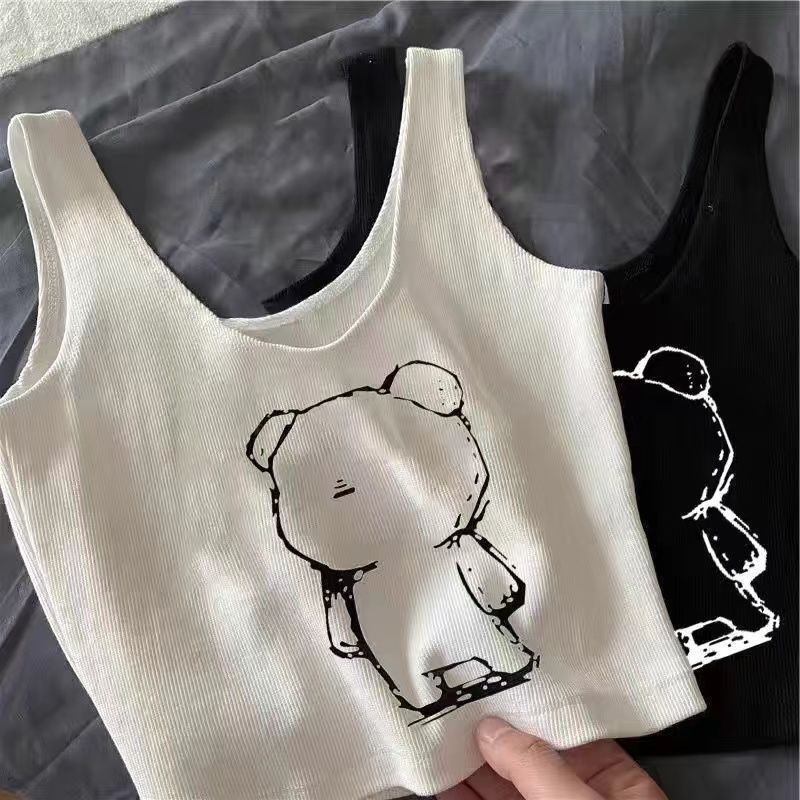 Áo Tank Top Thể Thao Không Tay Dáng Ôm Phong Cách Hàn Quốc Dành Cho Nữ