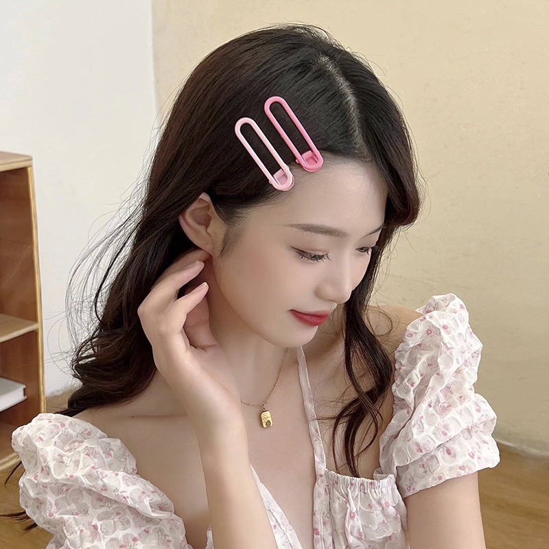 Kẹp Tóc Mỏ Vịt Màu Kẹo Ngọt Thiết Kế Mới Cho Nữ