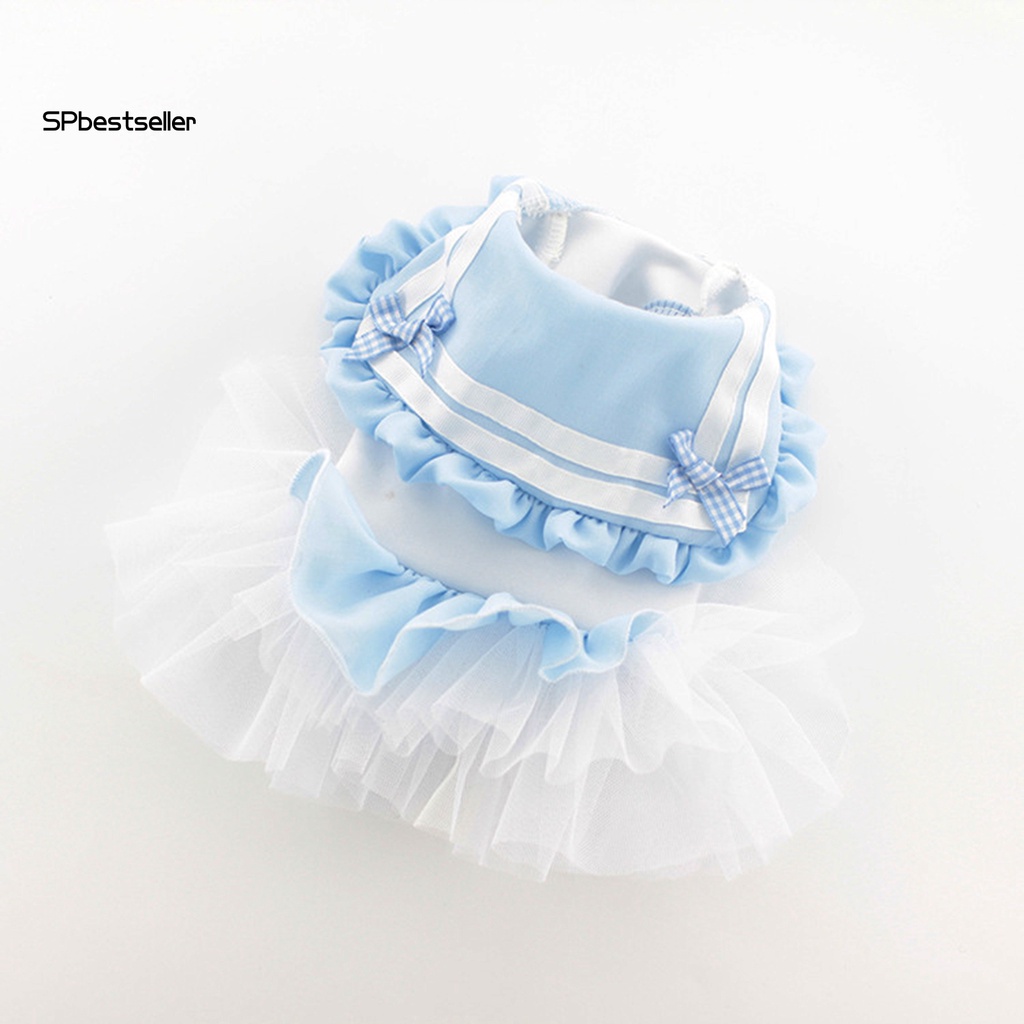 Spbestsellkr Đầm Chui Đầu Thoải Mái Chống Rách Trang Trí Cho Cún Cưng Mặc Hàng Ngày