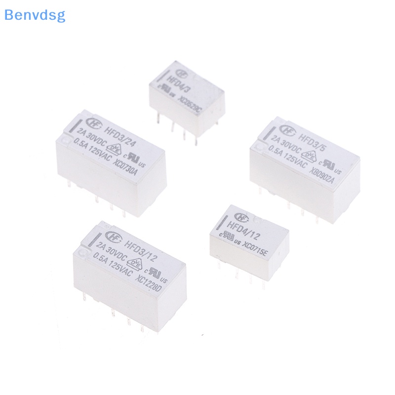 Rơ Le Tín Hiệu HFD4 2A 8Pin SMD 3V 4.5V 5V 12V 24V DC HFD4-V / 5V HFD4 / 12V - S well