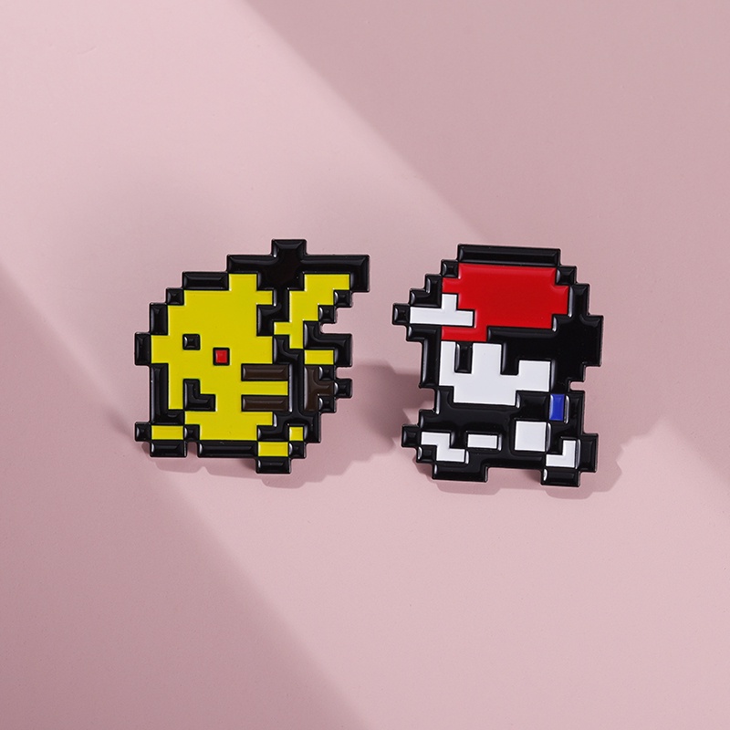Ghim Cài Áo Hình Pikachu Hoạt Hình Vui Nhộn Cho Người Hâm Mộ