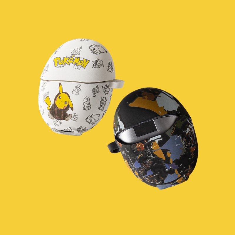 Huawei FreeBuds 5 Case Solid Color Silicone Soft Case Huawei FreeBuds 5 Cartoon Pokemon Pikachu Kaws Creative ONE PIECE Luffy Huawei FreeBuds 5 Cover Soft Case Cover