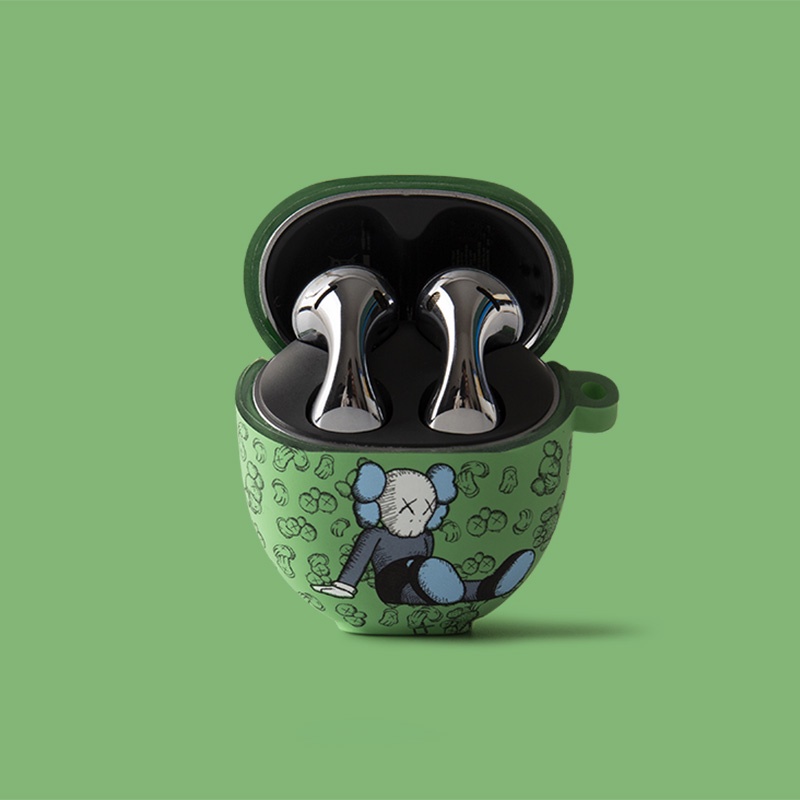 Huawei FreeBuds 5 Case Solid Color Silicone Soft Case Huawei FreeBuds 5 Cartoon Pokemon Pikachu Kaws Creative ONE PIECE Luffy Huawei FreeBuds 5 Cover Soft Case Cover