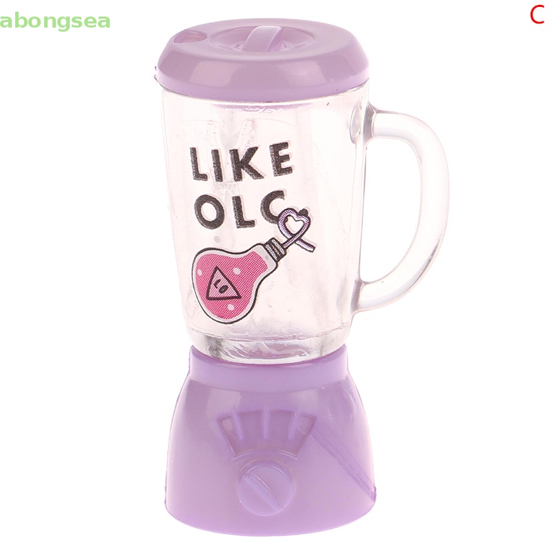 Abongsea Mô Hình Máy Ép Nước Trái Cây Tỉ Lệ 1: 12 Trang Trí Nhà Búp Bê