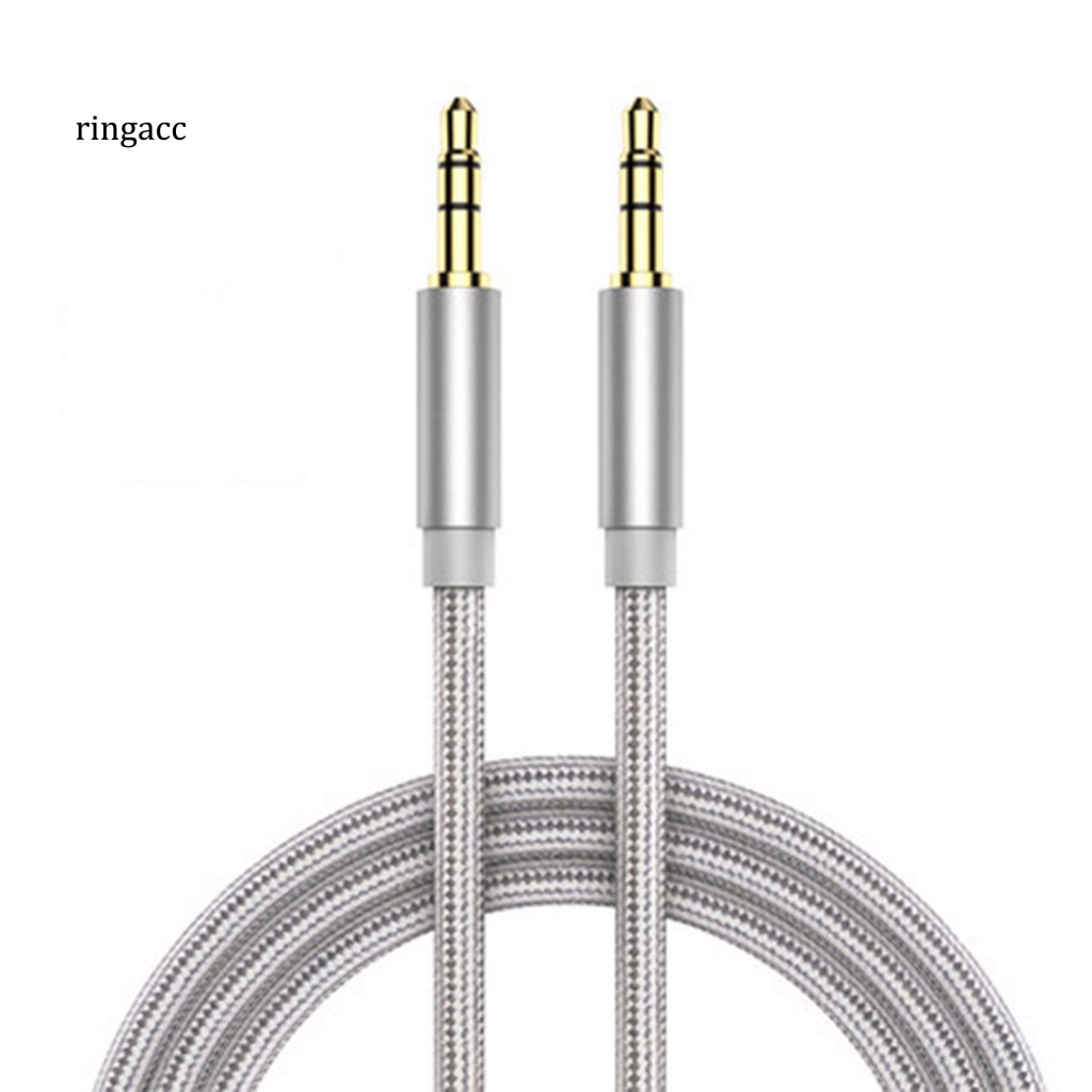 Dây Cáp Âm Thanh AUX 3.5mm Bằng Hợp Kim Nhôm Cho PC RGA