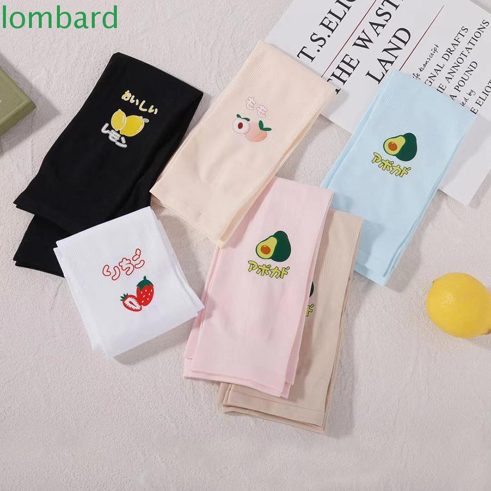 Ống Tay Áo Làm Mát Họa Tiết Trái Cây Dễ Thương