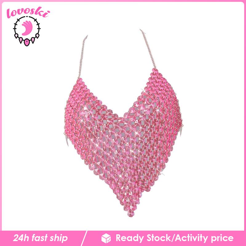 Áo Croptop Hở Lưng Dùng Múa Bụng Thời Trang Mùa Hè Quyến Rũ Cho Nữ