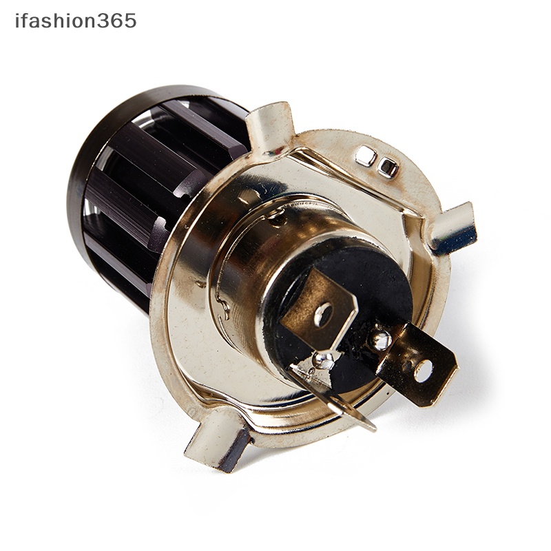 1 Bóng Đèn Pha Led H4 BA20D Hai Màu 3000K 6000K Cho Xe Máy Scooter ATV