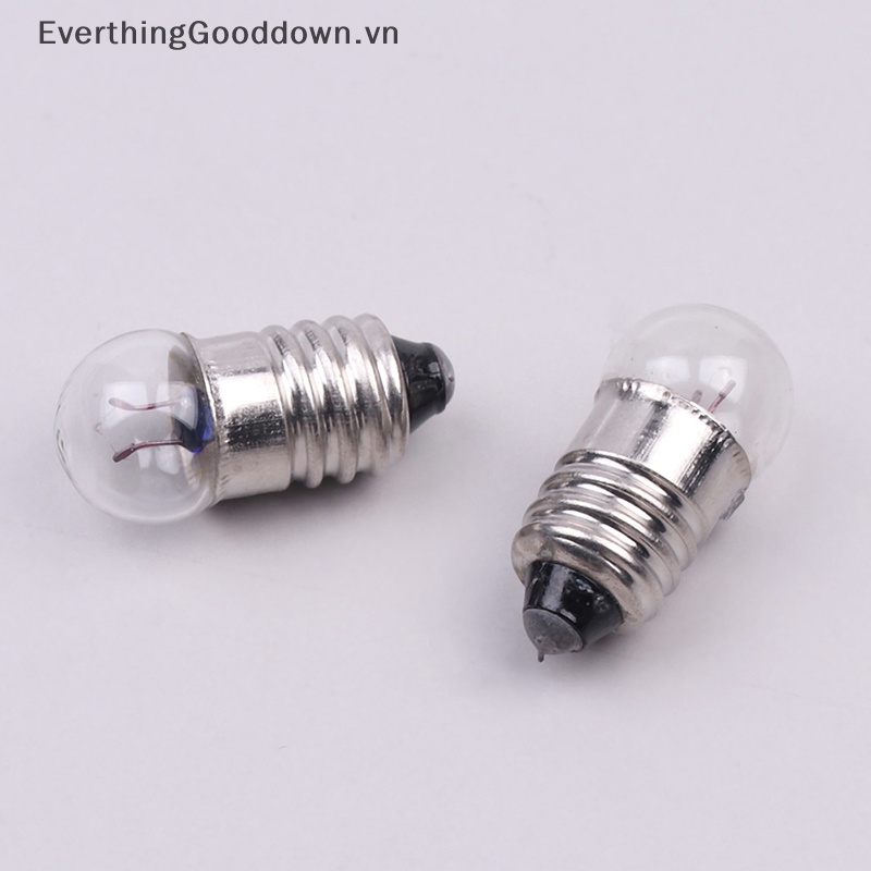 Everthinggooddown 10 Bóng Đèn Tròn Mini 0.3A 2.5V