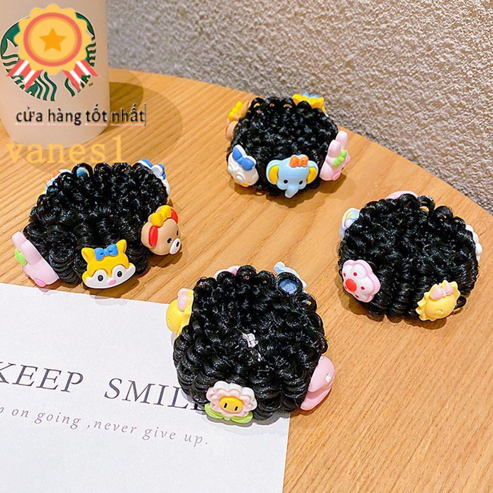 1 Cặp Tóc Giả Xoăn Phong Cách Hàn Quốc Dễ Thương Dành Cho Bé Gái VANES1